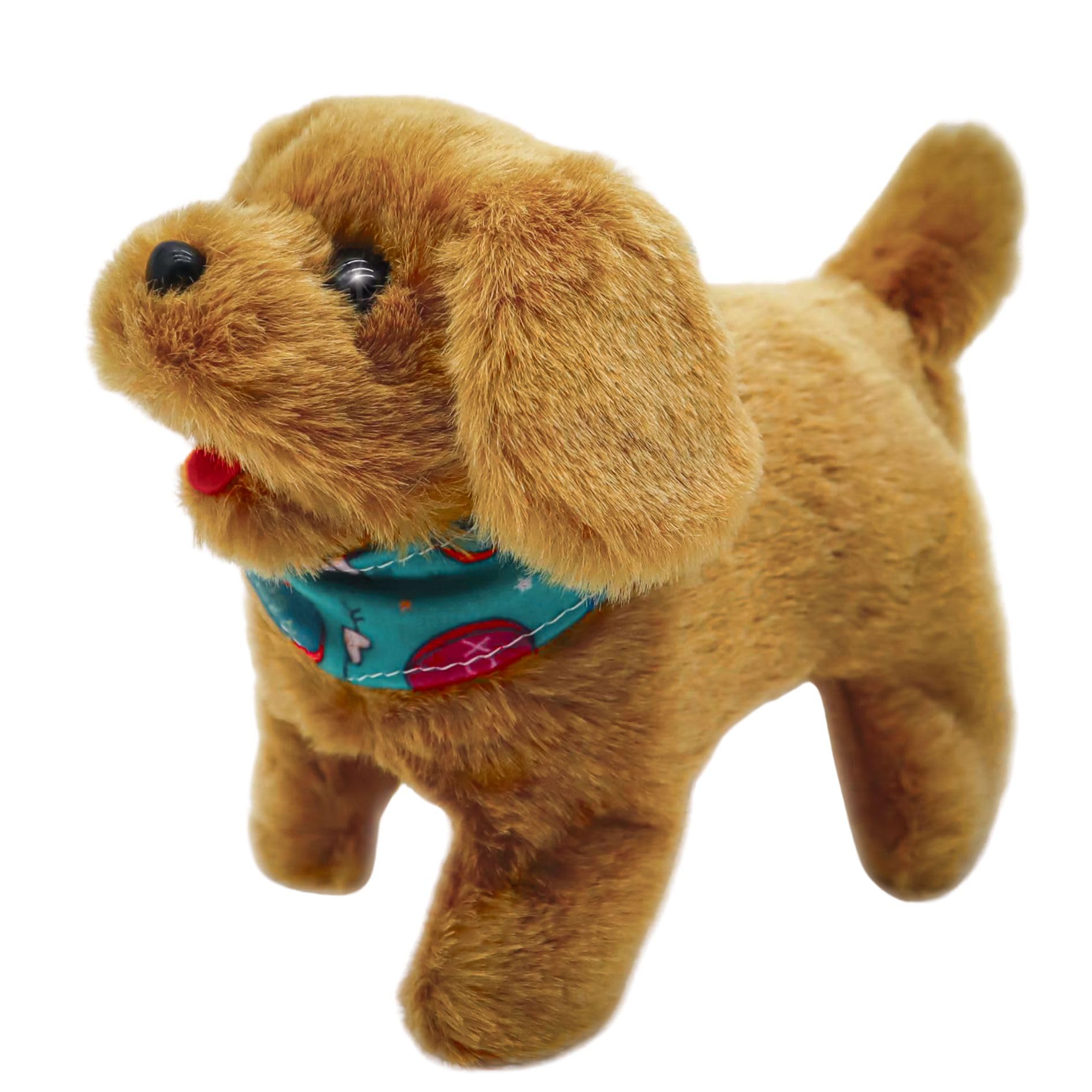 Amazon.com: Haktoys Flip Over Puppy Interactive Plush Dog Toy